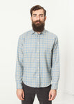 Paul Shirt in Grey Flannel